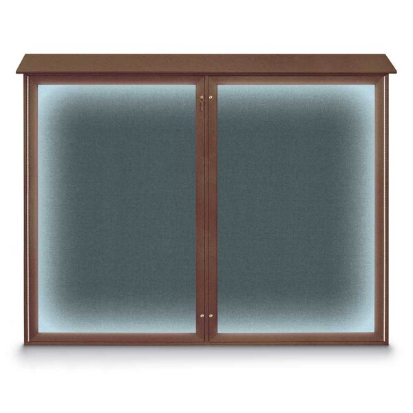 Triple Door Enclosed Indoor Letterboard